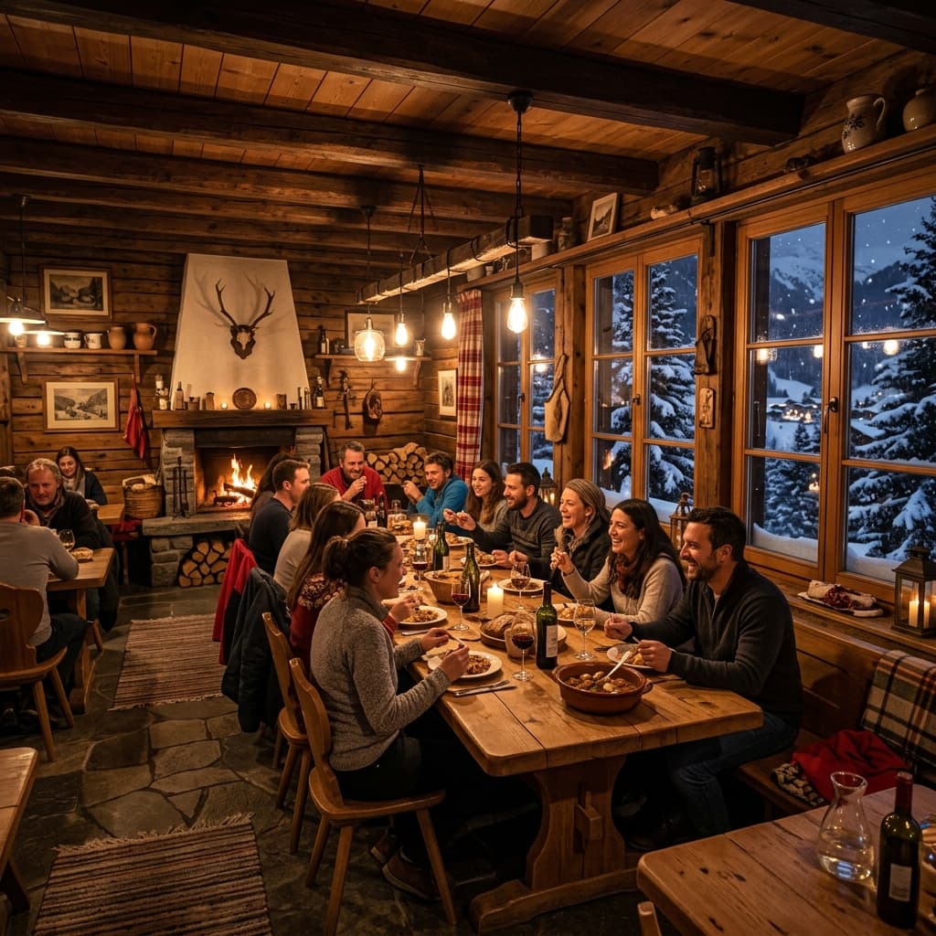 Restauracja i strefa jadalna pensjonatu